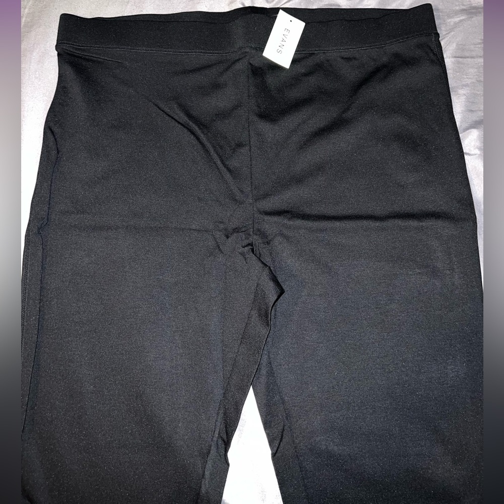 Black Pant Ponte ankle leggings
